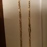 Solid 9ct gold -8 grams -21 inches -vintage chain Image 3