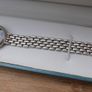 Glycine Sterling Silver 925 Lady's Wrist Watch Swiss Made 23,4g (works Well, Fresh Battery) Image 6