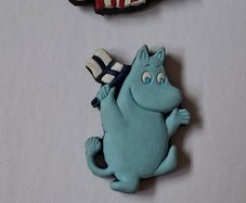 Vintage Rubber Moomin Magnet