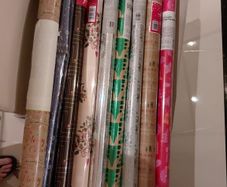 New Rolls christmas wrapping paper x 9