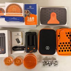 Mighty plus vaporizer + case + kit with 40dosing capsules + screens/seals