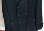 wool blend men's coat