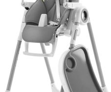 Versatile Baby High Chair with Tray & Toy Arch