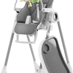 Versatile Baby High Chair with Tray & Toy Arch
