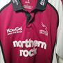Vintage Newcastle Falcons rugby shirt jersey 2005 size Large KOOGA NORTHERN ROCK Image 3