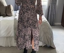 Topshop Belted Maxi Dress