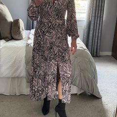 Topshop Belted Maxi Dress