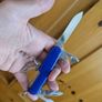 Vintage Elinox Stamp Discontinued Victorinox 91mm Standard model with Modern handles installed Image 7
