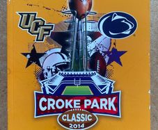 2014 University of Central Florida (UCF) v Penn State University - Croke Park Classic American Football Programme