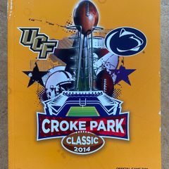 2014 University of Central Florida (UCF) v Penn State University - Croke Park Classic American Football Programme