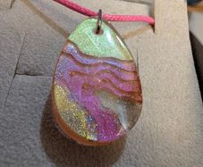 Hand made Resin Necklace