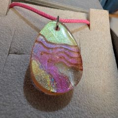 Hand made Resin Necklace
