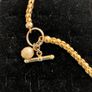 Gold tone necklace Image 5