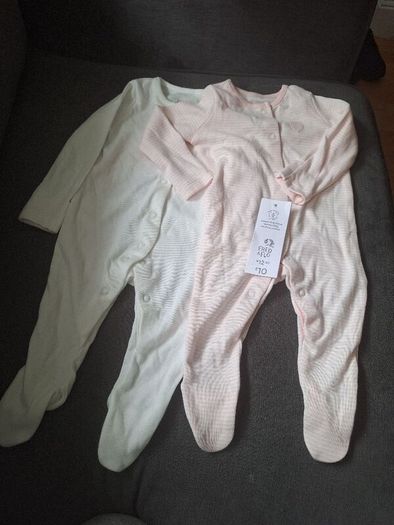 Baby Growsuit/Sleepsuit x 2
