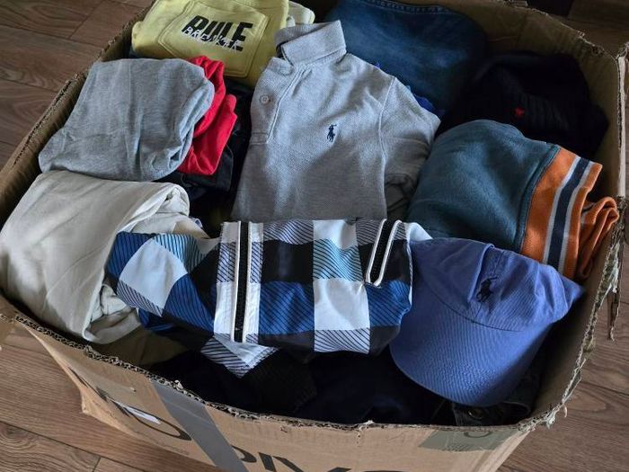 Big bundle boy clothes 5-6 years + shoes and gift
