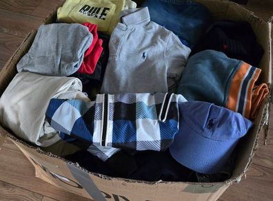 Big bundle boy clothes 5-6 years + shoes and gift