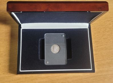 silver coin 5 shilling 1704/1705 very rare