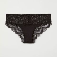 H&M Lace hipster briefs mid rise size S-New