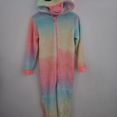 Primark girls unicorn one piece.  Size 7 - 8 years