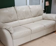 leather sofa
