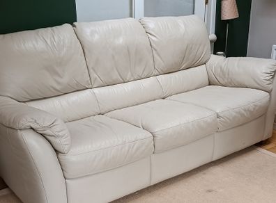 leather sofa