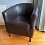 2 Vintage Tub Chairs Image 3