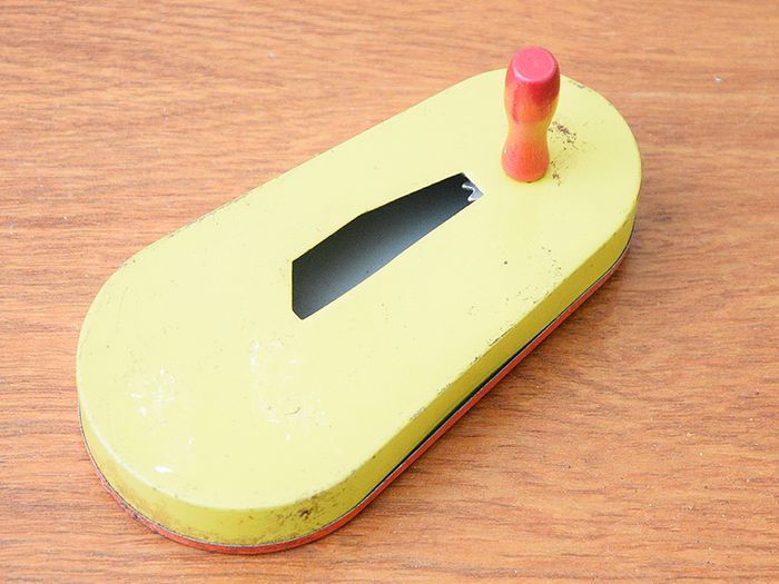 Vintage Can Can Tin Toy Noisemaker