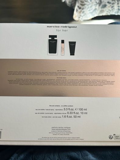 Narciso Rodriguez 100 ml gift set