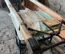 Rare antique Quilt table top stretcher.