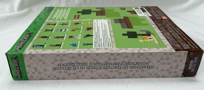 Jada Minecraft Nano Metalfigs Series 14 Die Cast Figures 18-pack - Boxed.
