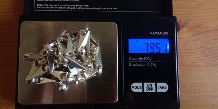 925 Sterling silver necklace heavy 79.5g