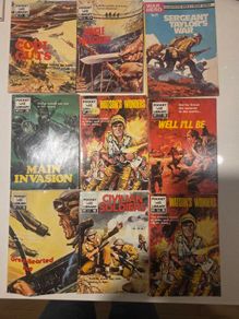 vintage comic book collection