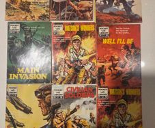 vintage comic book collection