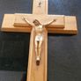Vintage Religious wall Cross / Crucifix Image 2