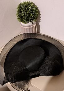 Black adorable hat