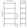 ikea storage shelf unit Image 4