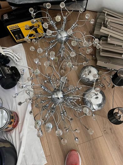 Two Pendant Lights