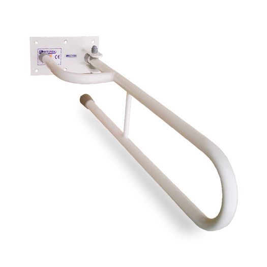 Toilet swivel grab rail
