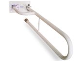 Toilet swivel grab rail