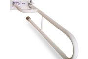 Toilet swivel grab rail