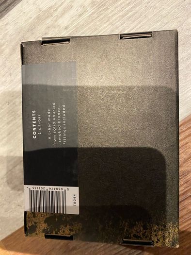 2 brand new, unopened Buster + Punch luxury T-bar handle TB044, price per one set.