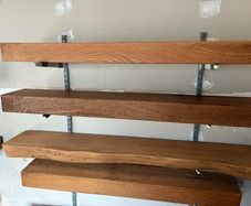 Oak Timber Stove Mantels