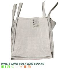 Mini Bulk bag white 50cm x 50cm x 50cm single trip