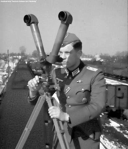 German Scherenfernrohr Periscope Single Tube Scope