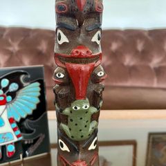 Vintage BOMA Totem Pole made in Canada