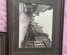 Sepia tones hand printed photographs taken from the original glass plates of W Lawrence