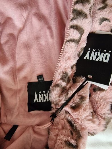 BNWT DKNY baby girl all in one pink snow suit