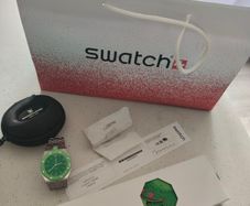 Royal Pop Swatch With Limited edition bracelet brand new never worn