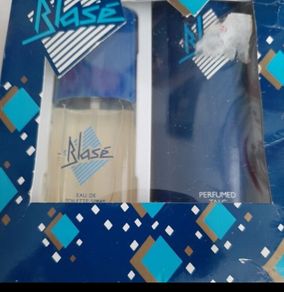 vintage perfume and Talc unopened