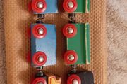 Brio type toy trains